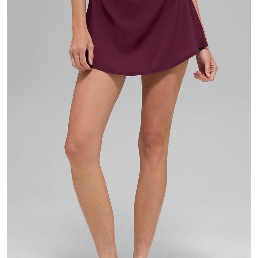 Alo Burgundy Skirt